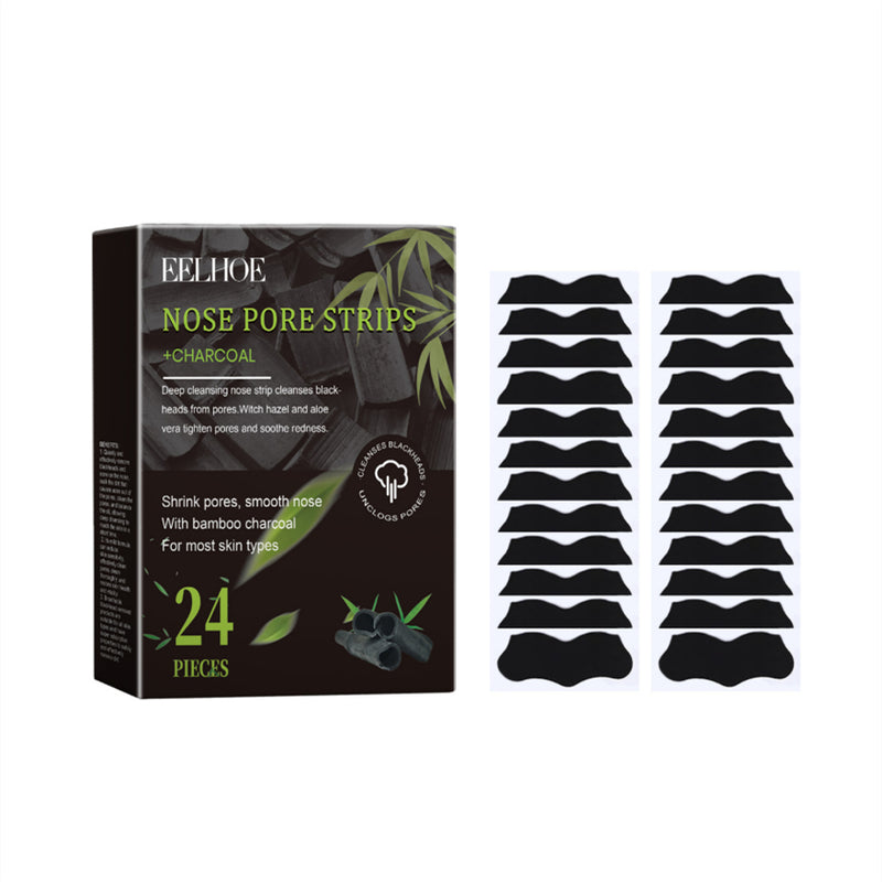 Bamboo Charcoal Acne Removal Nose Patch Gently Cleans Pores