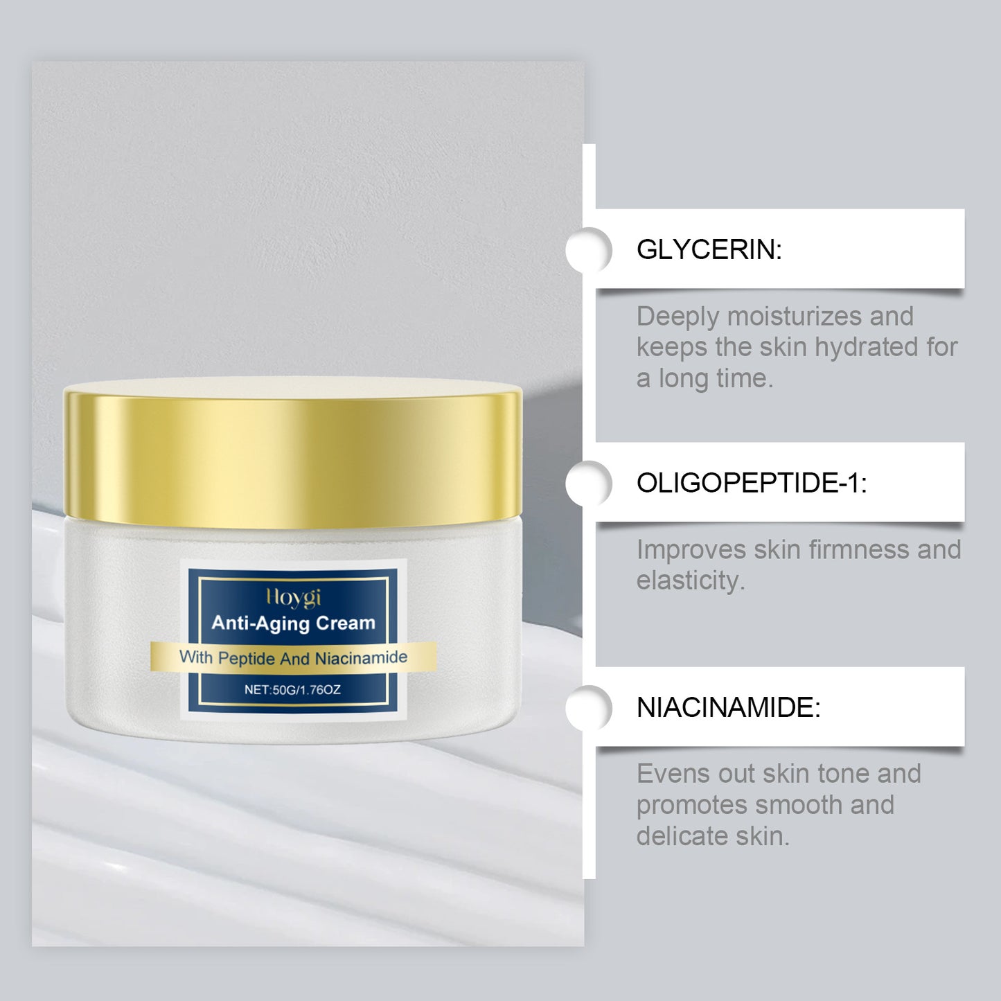 Facial Cream Moisturizing And Firming