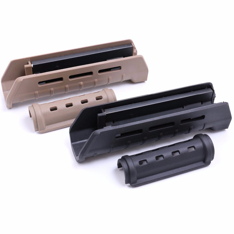 7 Inch Flat Mouth Guard Survival Kit Black