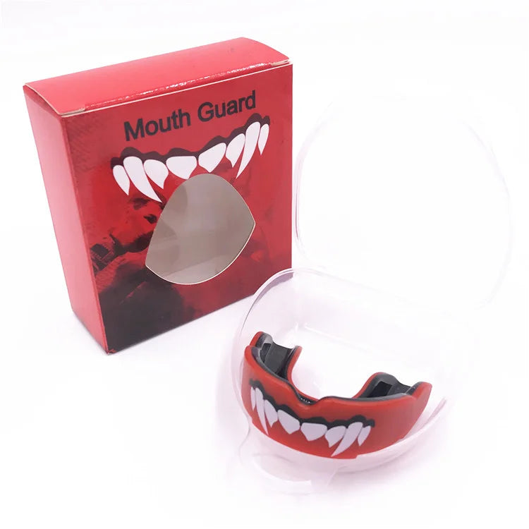 3D Technology Boxing Mouth Guard with Double Layer & Case
