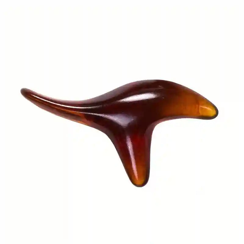 Person using Portable Massage Gun on neck for deep tissue muscle relaxation.