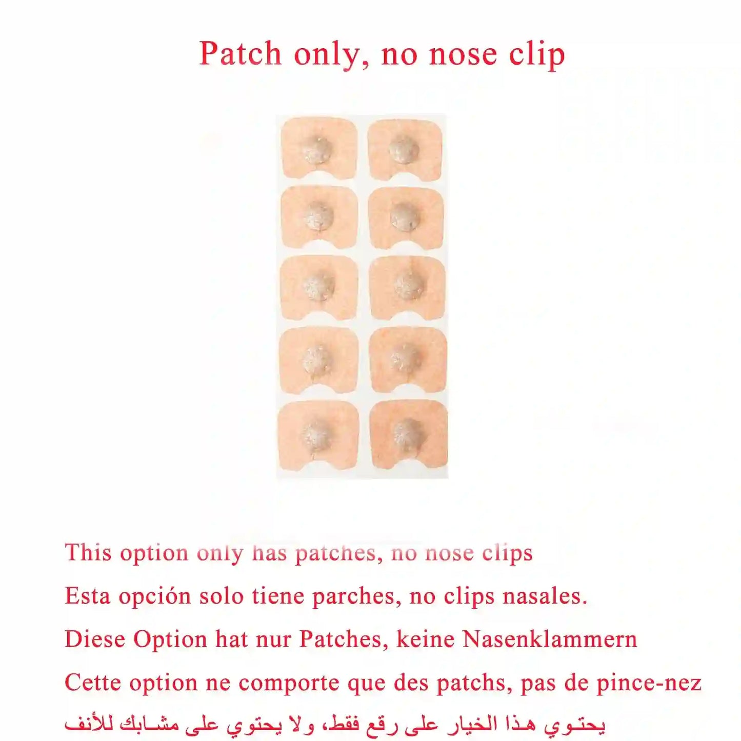 Magnetic nose clip for better airflow and reduced snoring while sleeping.