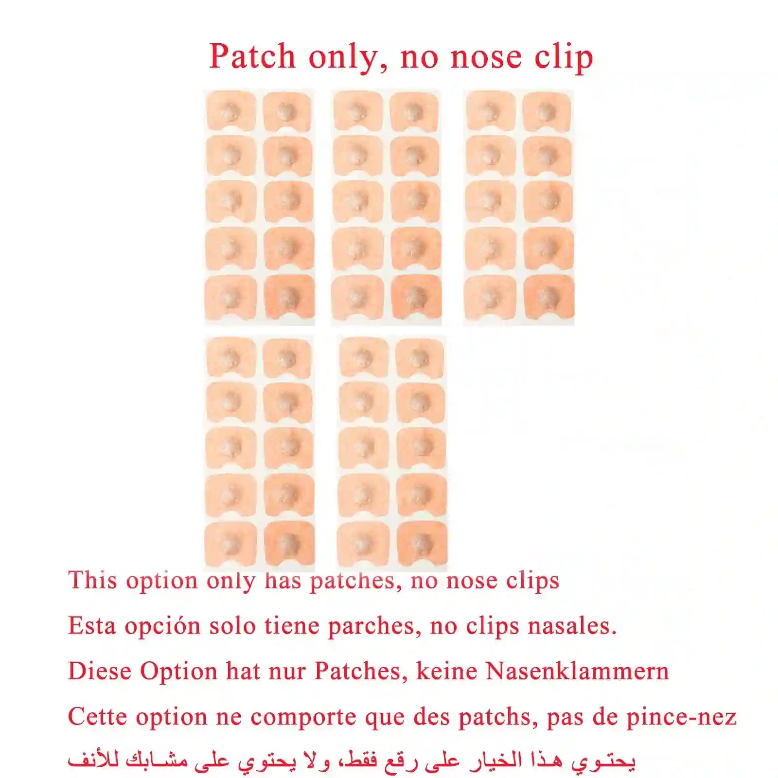 Magnetic nose clip for better airflow and reduced snoring while sleeping.