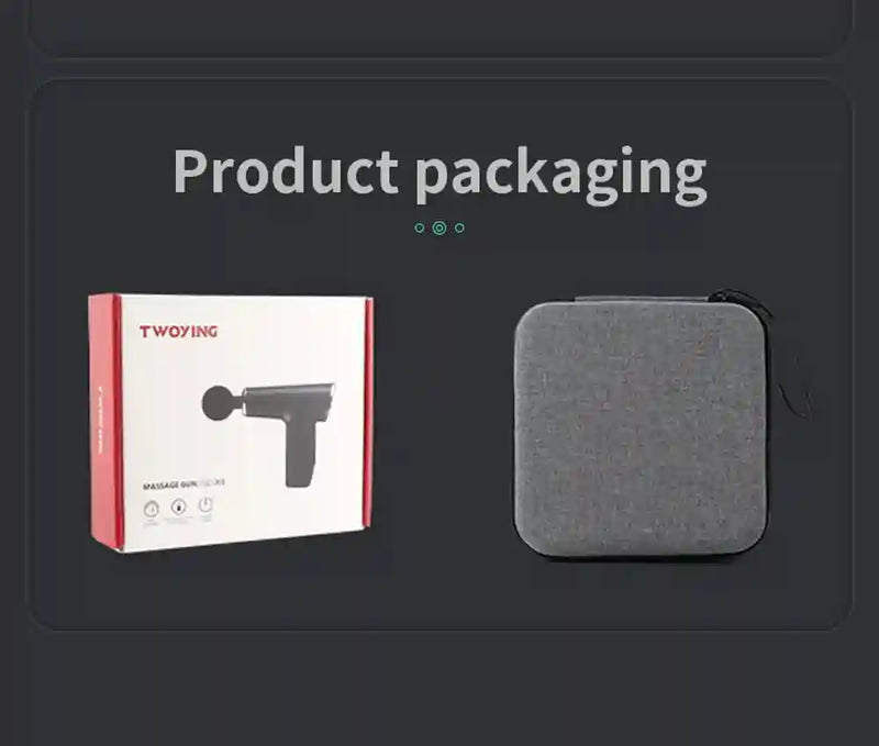 Portable Massage Gun Percussion Pistol for Muscle Relief