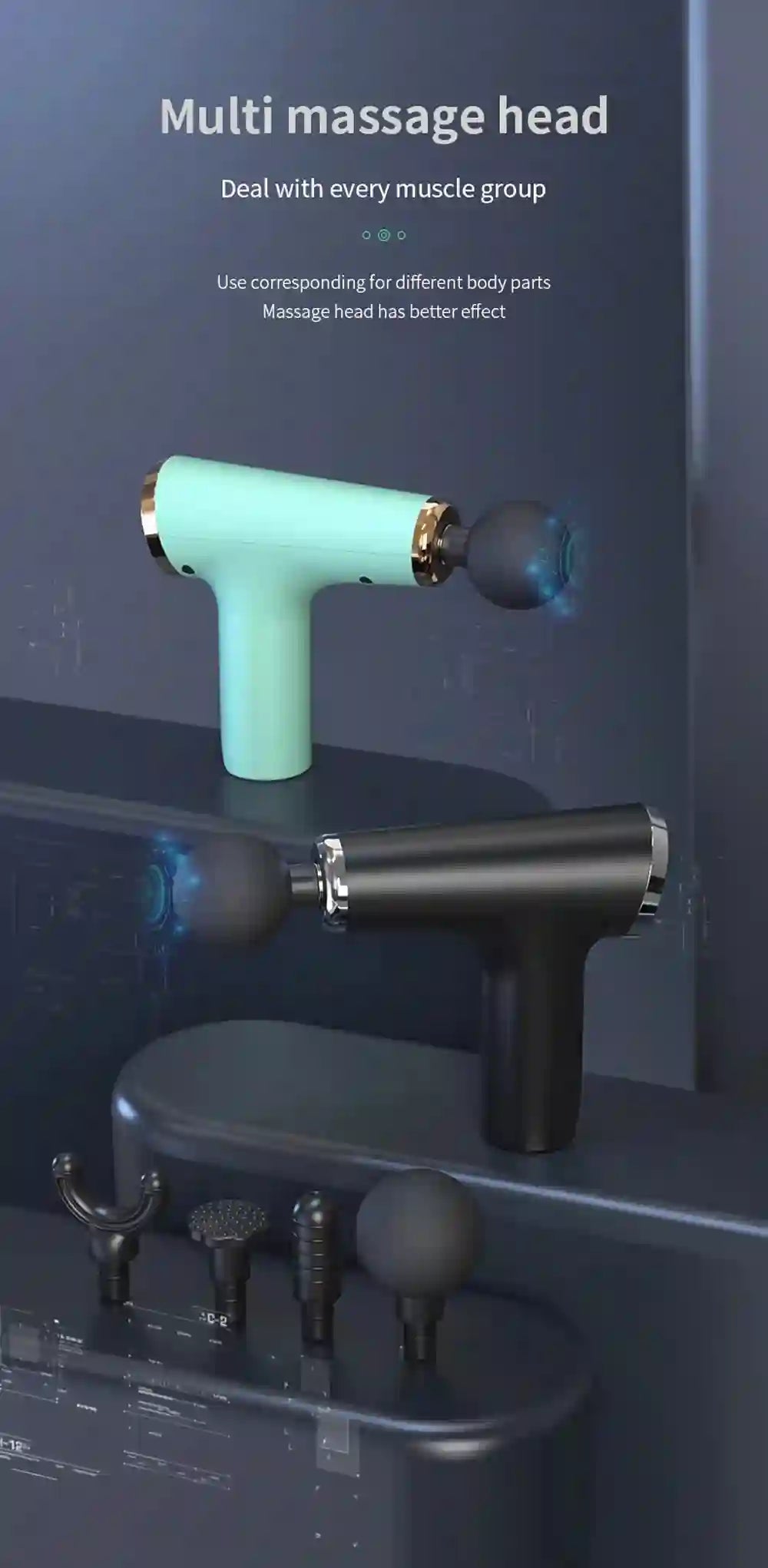 Portable Massage Gun for  Tissue Muscle