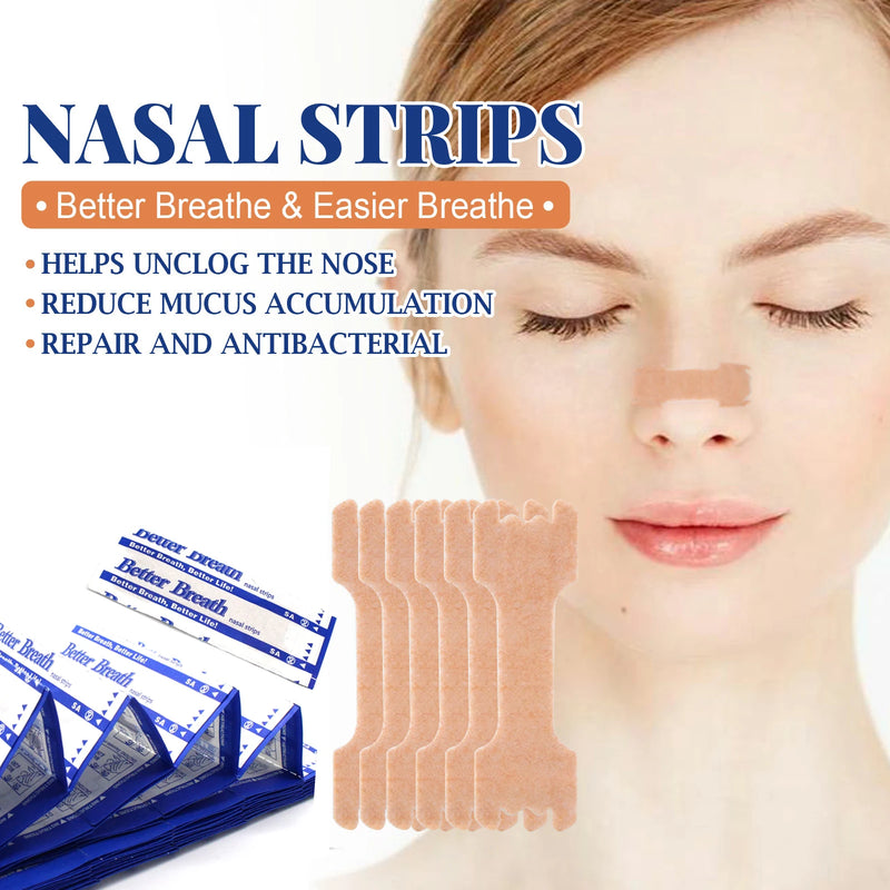 Nasal Strips for Snoring Relief & Better Sleep Aid