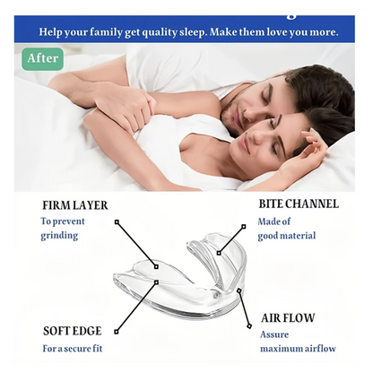 Mouth Guard with Storage Case Anti-Grinding Mout...