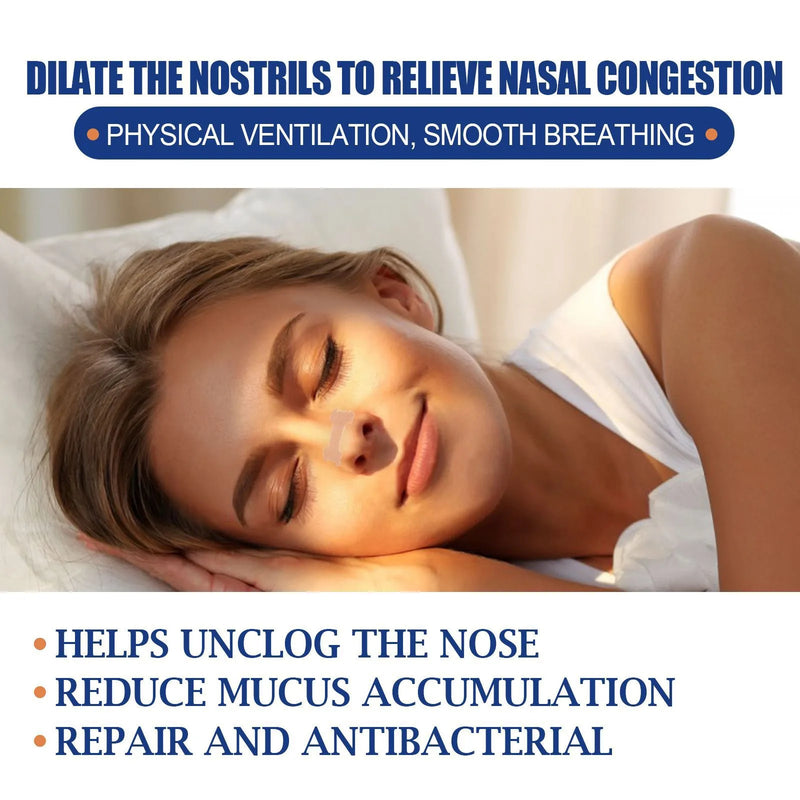 Nasal Strips for Snoring Relief & Better Sleep Aid