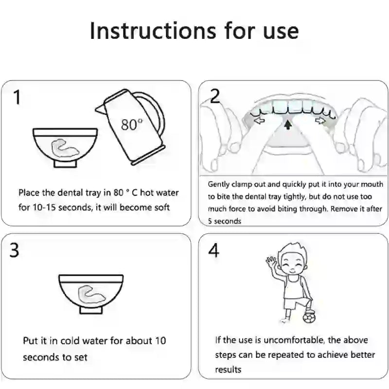 New Mouth Guard Thermoplastic Shaping Mouth Guar...


