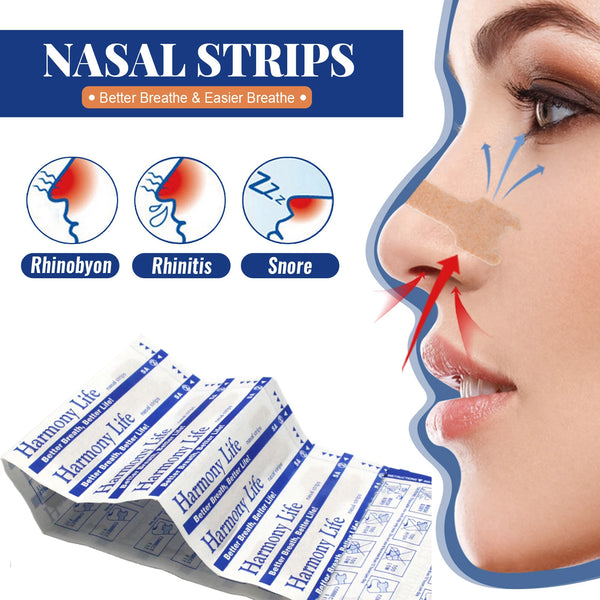 Nasal Strips for Snoring Relief & Better Sleep Aid