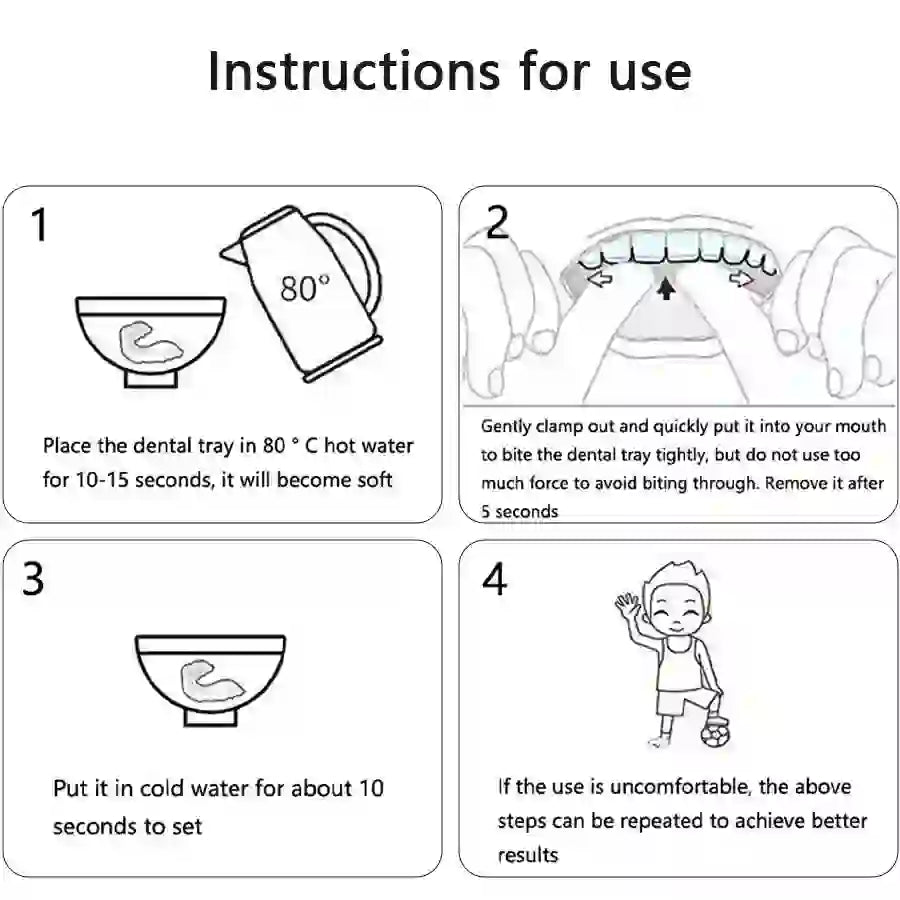 New Mouth Guard Thermoplastic Shaping Mouth Guar...


