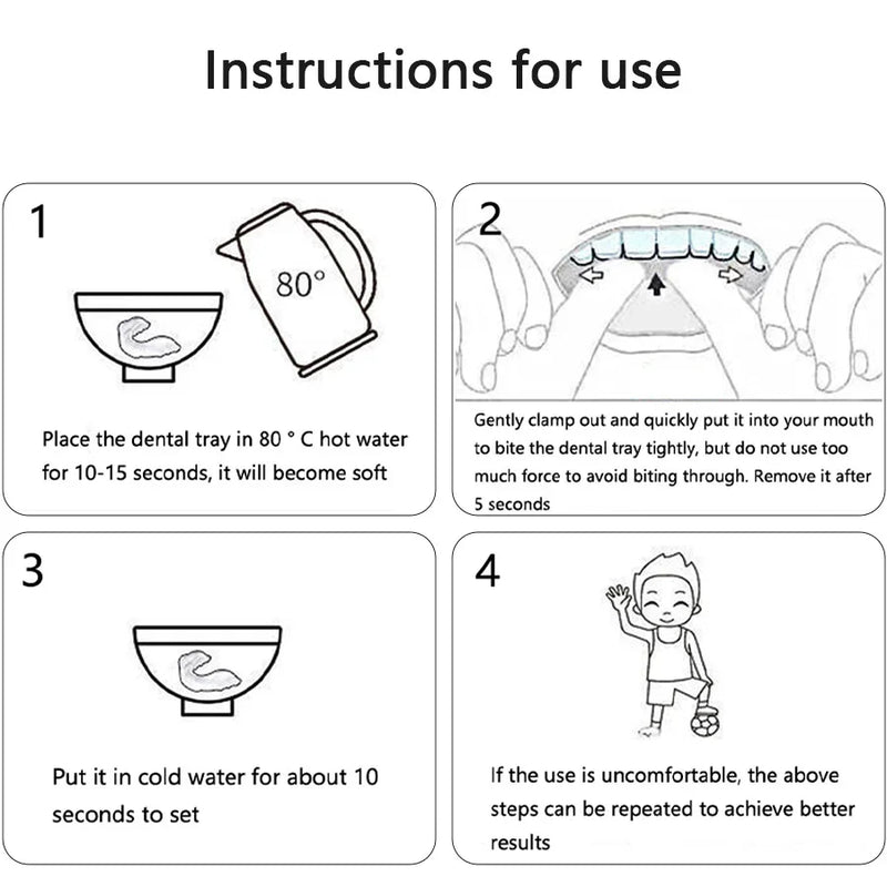 New Mouth Guard Thermoplastic Shaping Mouth Guard Sports Mouth Guard Boxing Mouth Guard Adult