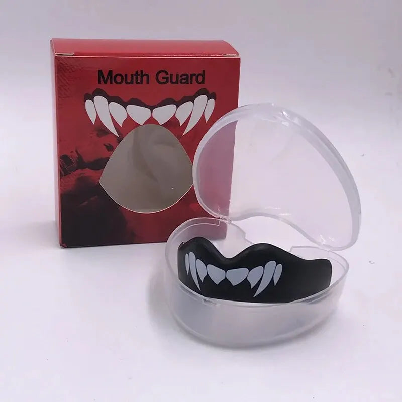 3D Technology Boxing Mouth Guard with Double Layer & Case