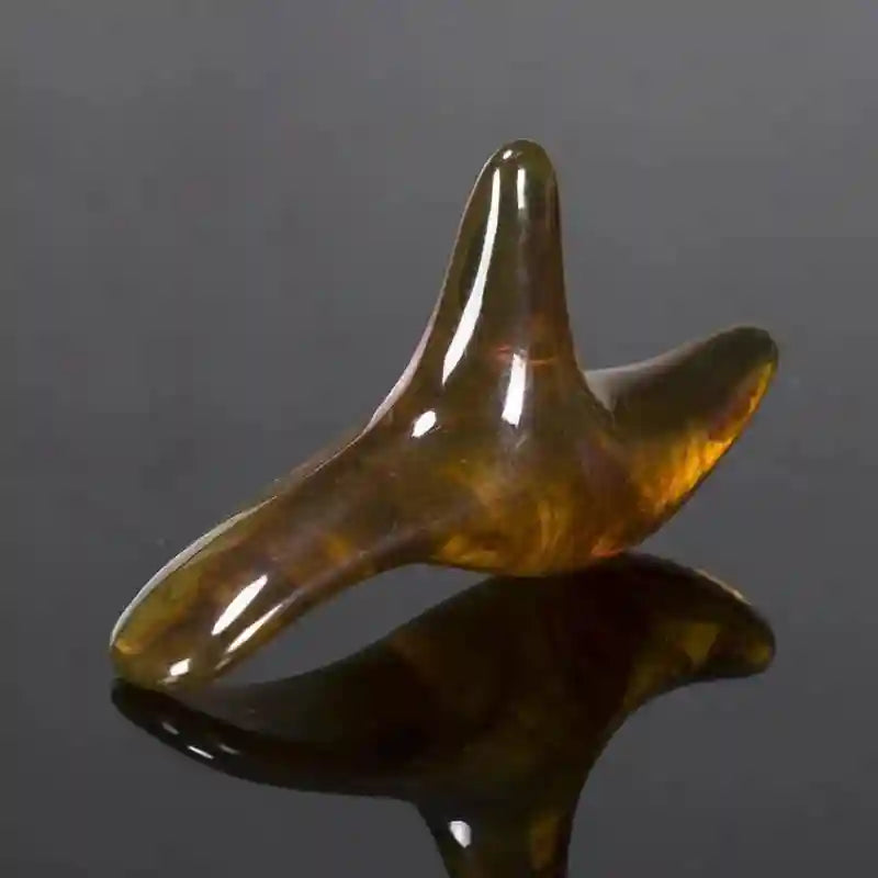 Person using Portable Massage Gun on neck for deep tissue muscle relaxation.