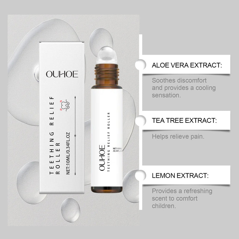 Tooth Pain Relief And Rolling Ball Care Products Set