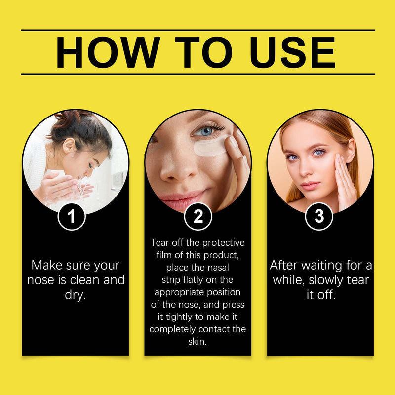 Hoygi Hydrocolloid Nose Patch, Hydrocolloid Invisible Concealer To Remove Blackheads And Acne Facial Pore Cleaning Nose Patch